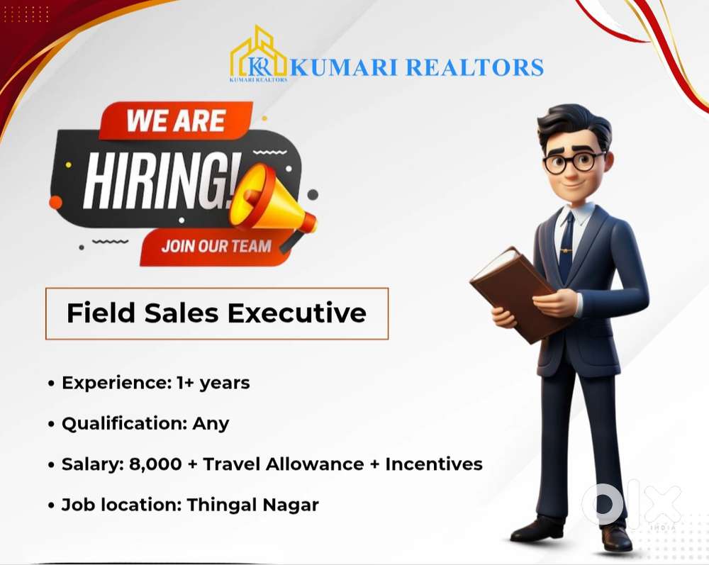 Urgent Opening’s For Field Sales Executive