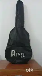 Revel RVL-38C-LGP-BK Acoustic guitar linden wood  with1bag ,2picks