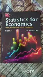 Class 11 statistics for economics vk ohri book