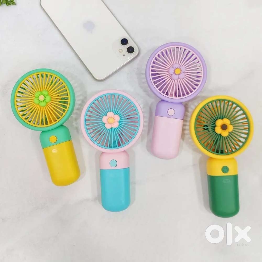 Mini Hand Fan {Pack Of 2} Brand New