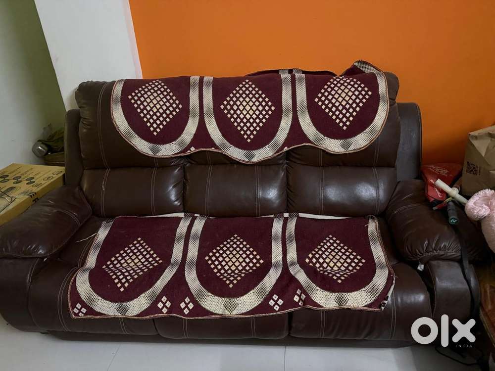 3+2 Leather Sofa