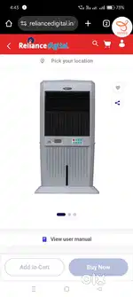 Symphony storm I 70 litre with remote