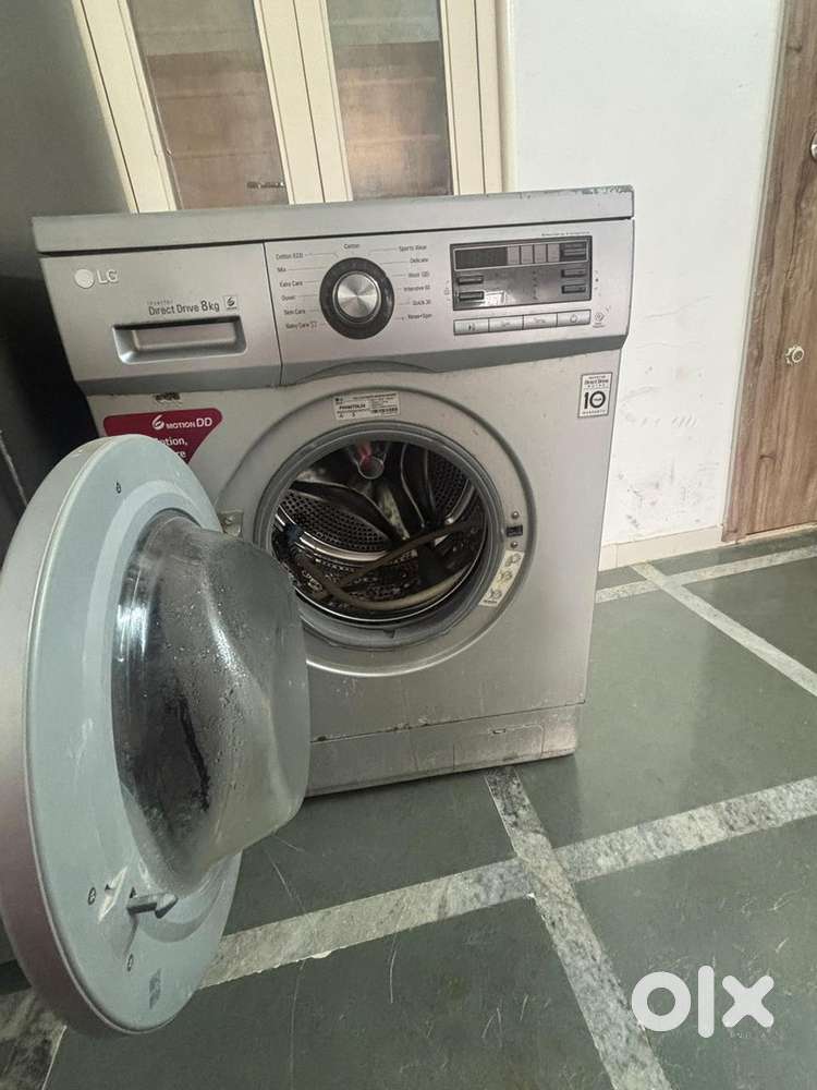 LG washing machine side door 8 kg