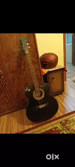 Signature and Givson guitar