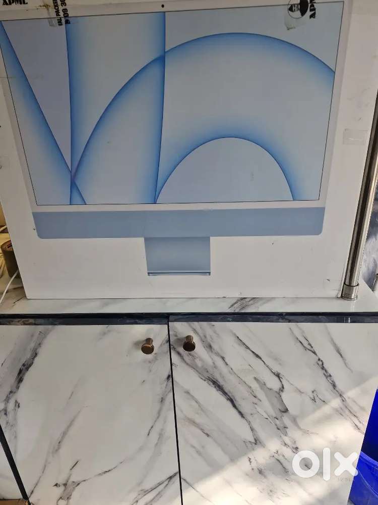 Imac 24 inch m1 new open box blue colour
