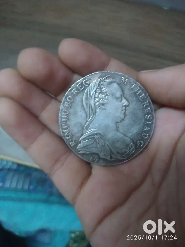 Silver coin M.THERESIAD.G. 1780