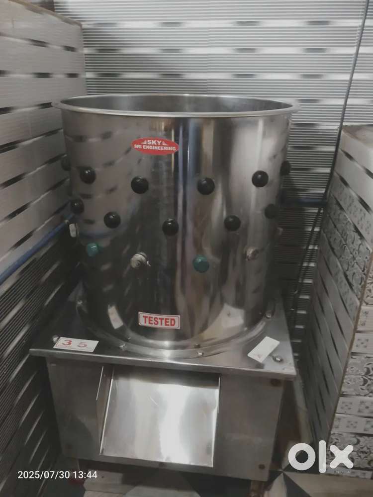 2 years old Chicken cleaning machine