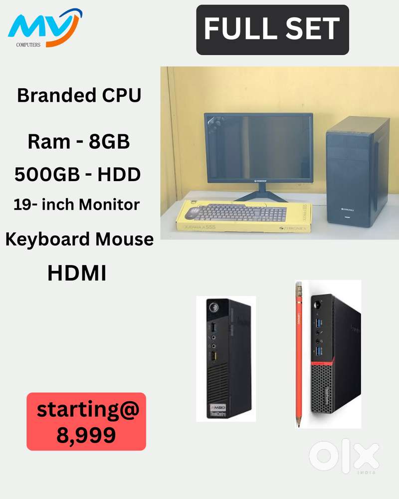 Starting 8,999 -/- Only  All New  1 - Year Replacement Warranty