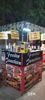 Food cart for pizza burger Sandwich