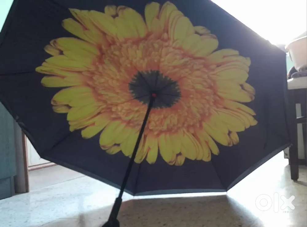 Brand new Double Layer Inverted  C-Shaped Handle Reverse Umbrella