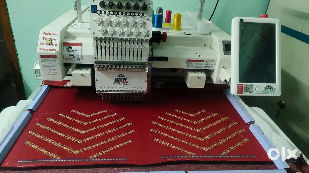 Computer embroidery machine