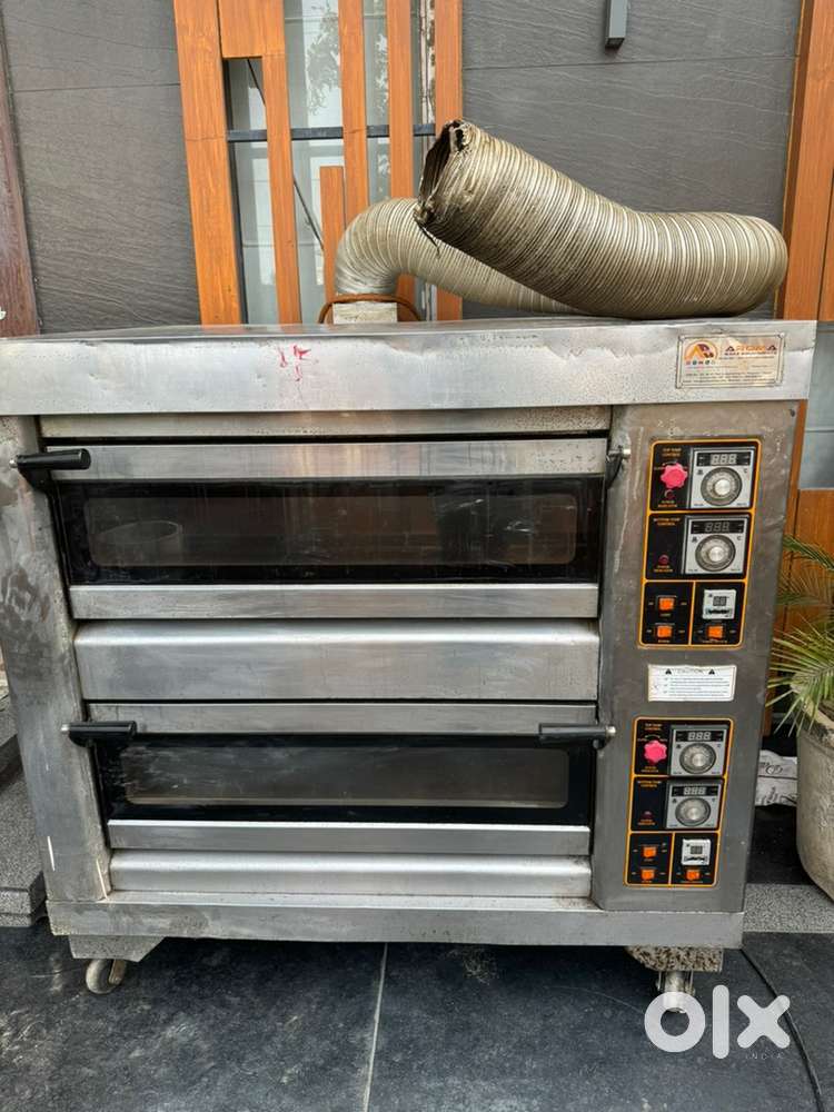 2 deck 4 tray Gas commercial oven