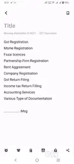 Gst Registration, Msme Registration, Fssai License Registration
