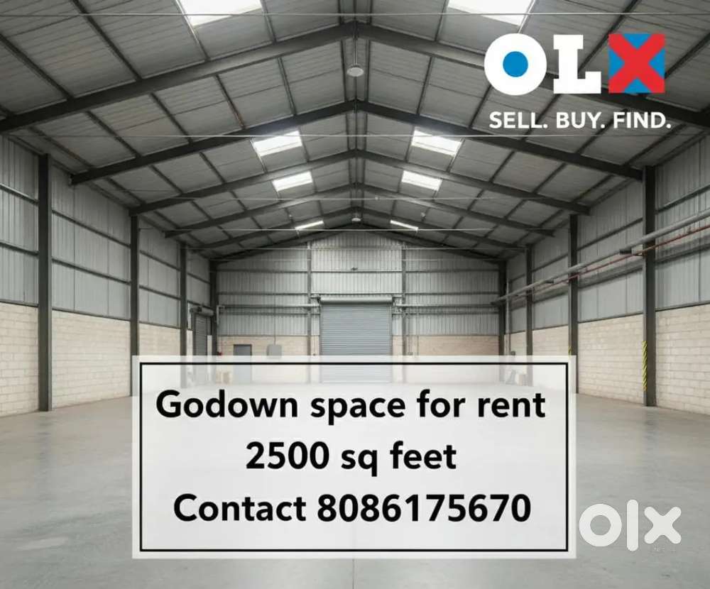 Godown space for rent