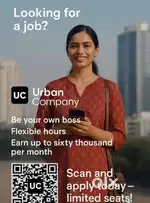 Work with Urban Company, be your own boss