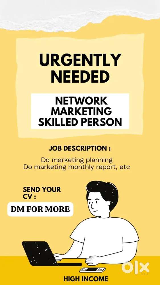 SALES / MARKETING STAFF NEED