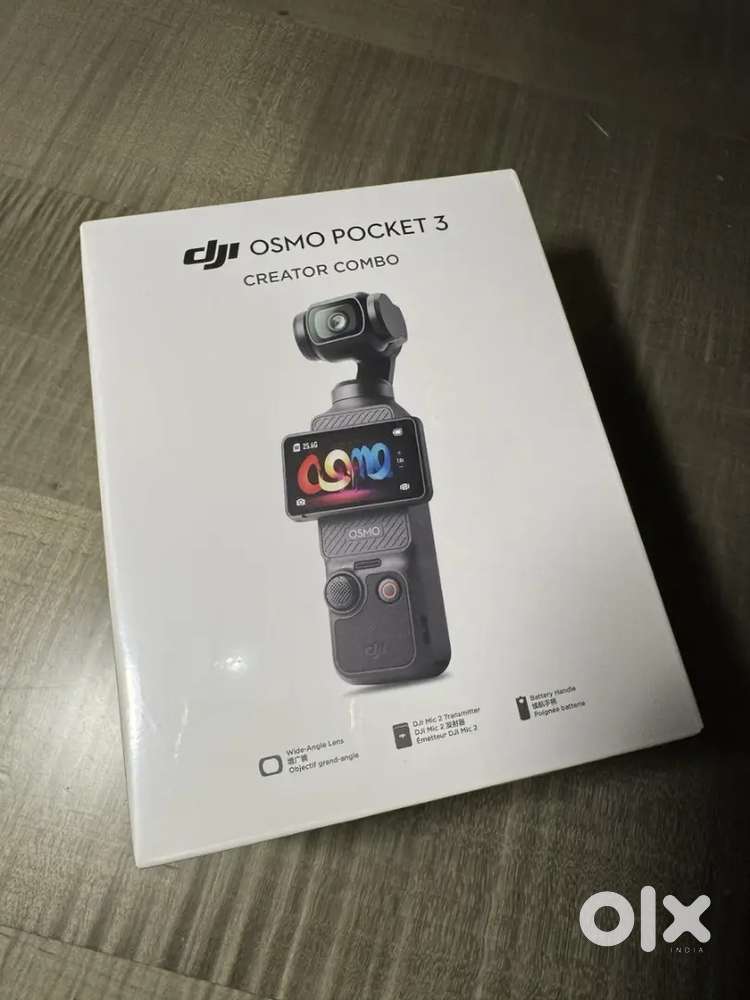 DJI Osmo Pocket 3 Creator Combo 1 Inch CMOS Pocket Gimbal Camera used