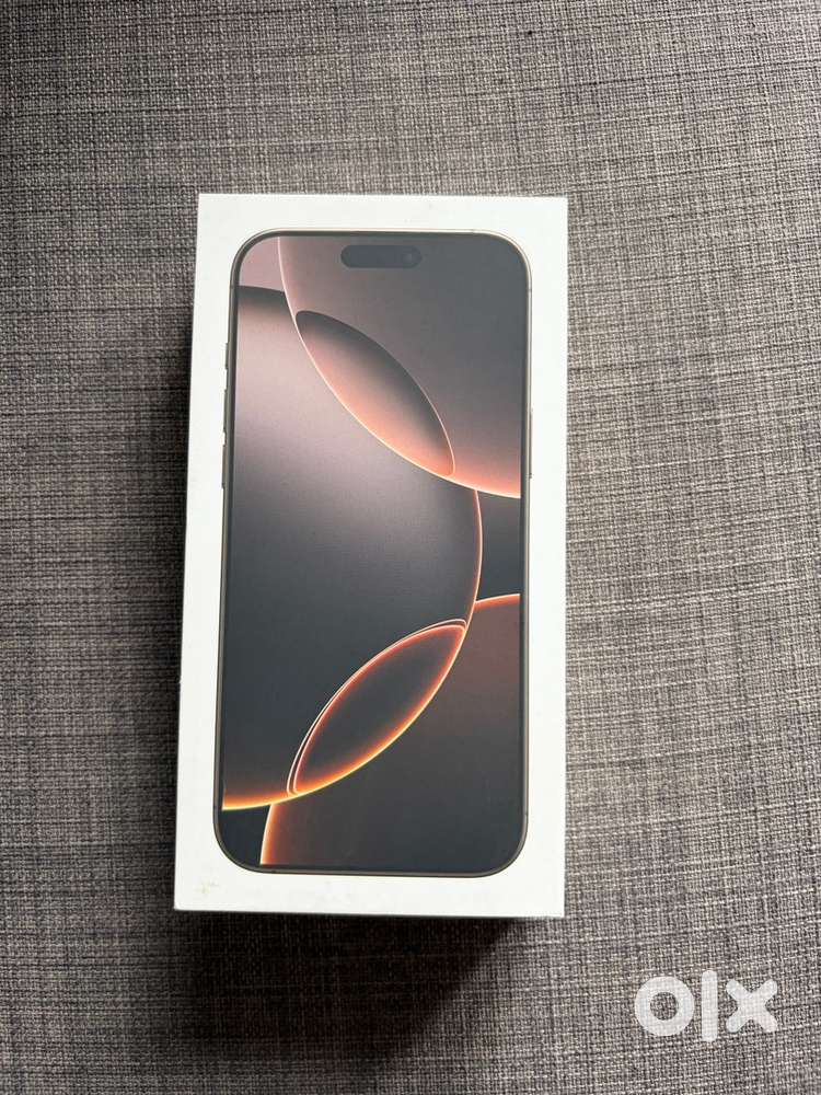 iPhone 16 pro max Desert Titanium 256GB