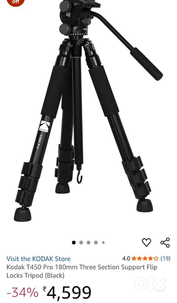 Canon xa11Kodak tripod 450 model