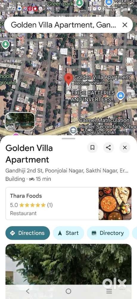 Opposite Carmel School Apartment house ground floor