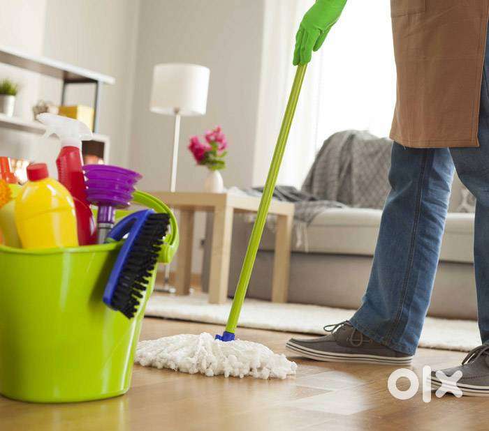 House keeping cleaning & service only for male with food  accomadation