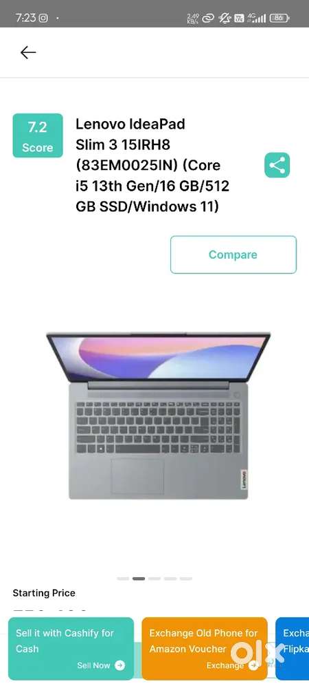 Lenovo IdeaPad slim 3 (i5 13th gen)