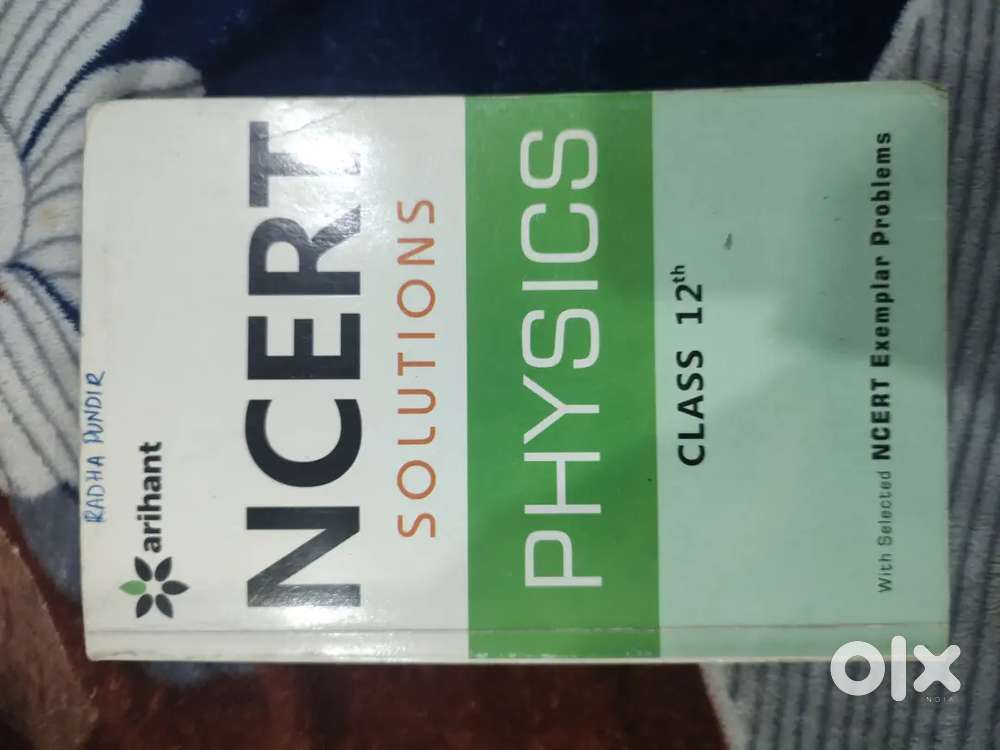Ncert solutions of physics class 12 by (arihant)