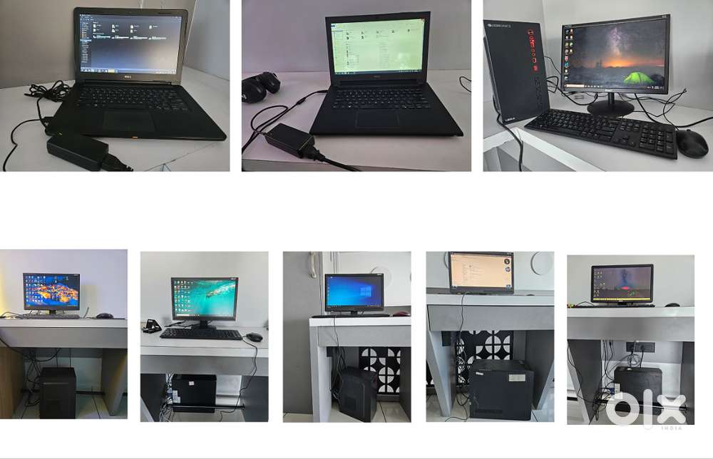 Computer/Laptop  i3/i5 Processor  8GB RAM  SSD/HDD  Monitor, Keybo