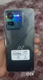 New Mobile Ai+ 6/128 50mp camera,  5000mah battery, 3 day's old phone.