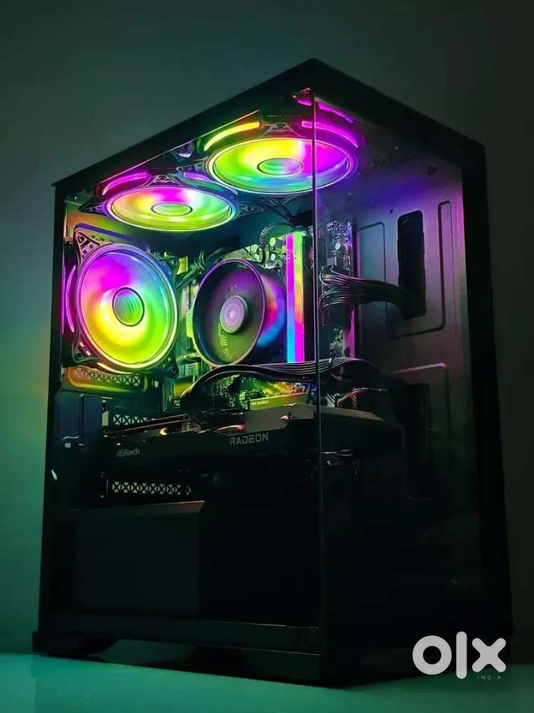 Gaming pc AMD Ryzen 5  RAM 16GB DDR4  GPU RX 6600 8GB  SSD 1TB NMVE