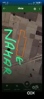 Kheti wali jamin jo ki Nahar ke kinare hai