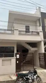 Independent house with gated street with security guard check pust