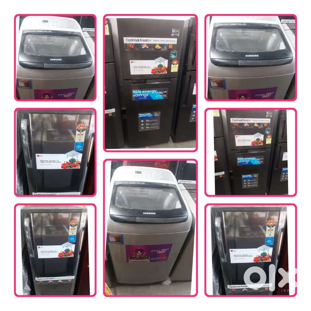 {{Washing Machine 5 Year warranty Fridge Ac Available Delivery