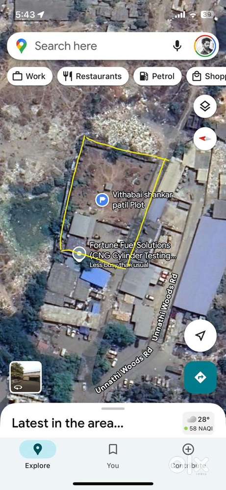₹15/sq.ft ,25000 sq.ft Open Land for rent in Anand nagar,G.B Road.