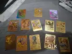 Pokemon card golden