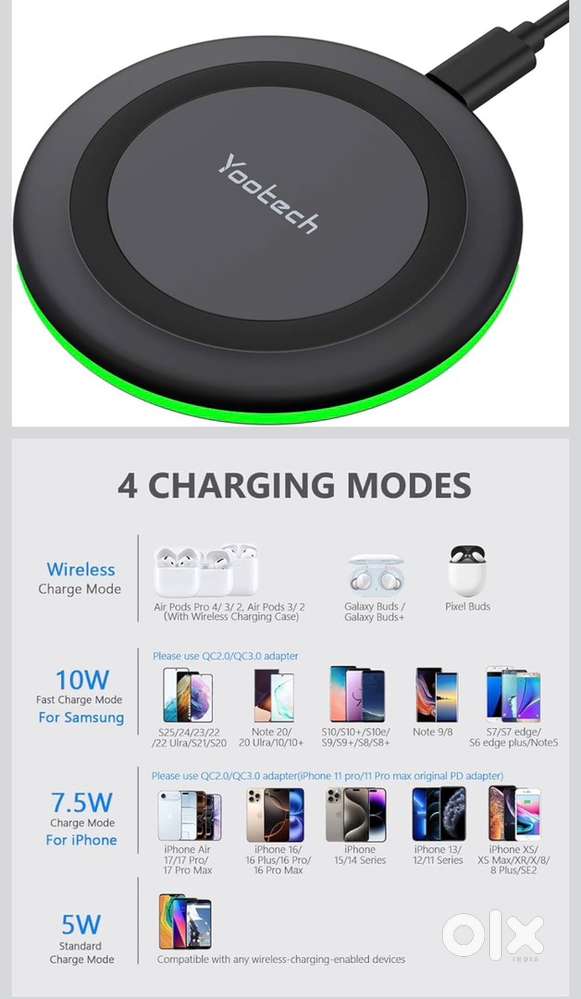 2 Wireless Charging Pad 10W