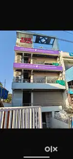 only ground floor available for 2000 sq feet and  rooftop for cafe