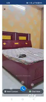 1 BHK flat fully furnished 62 nearby Indirapuram