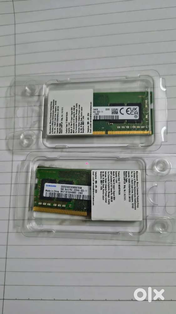 16GB Samsung DRR4 3200 Mhz Ram