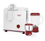 Maharaja Whiteline Gala Happiness Juicer Mixer Grinder with 2 Jars