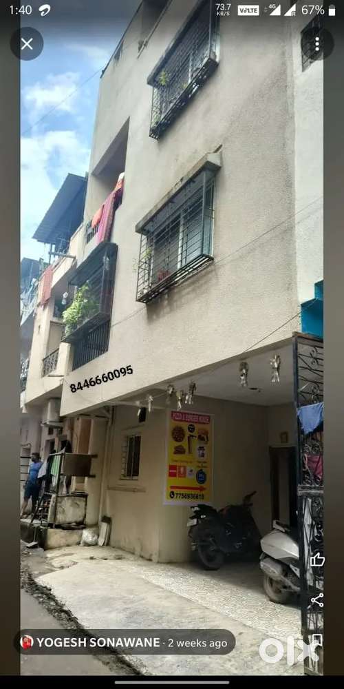 1bhk on rent near kalewadi phata thergaon