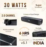 Mivi Fort H30 Portable Bluetooth Speakers Soundbar