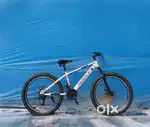 6 month old 21 speed cycle . disk break front fork gear cycle