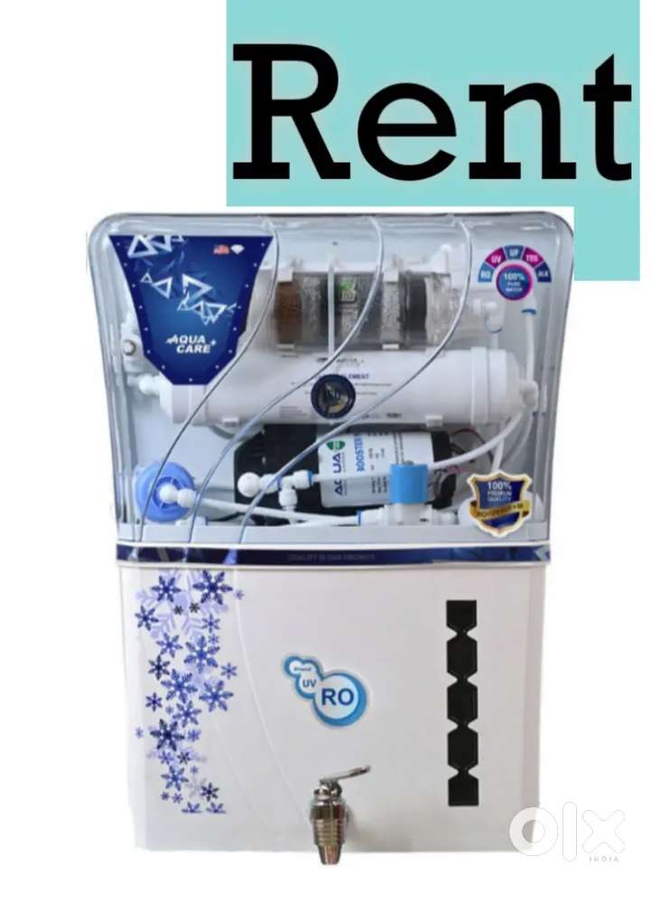 Ro water purifier available on rent