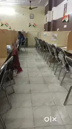 Library set up of 55 seats