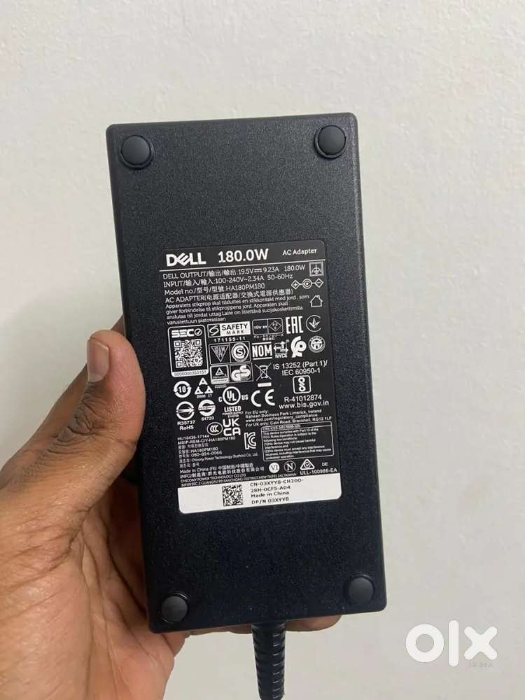 Dell Original laptop Adaptor 180w big pin available 20 pcs