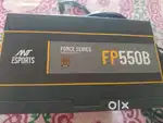 CPU, Ram DDR3, DDR5,Ant eSports power supply 550 watt