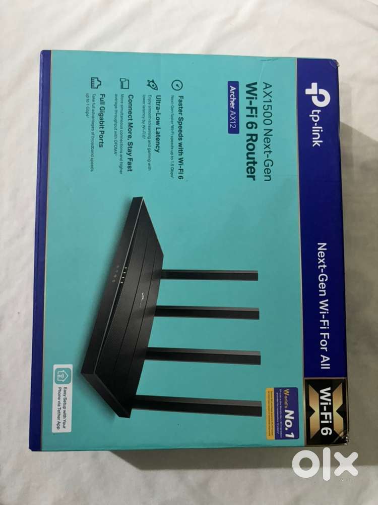 Fast wi-fi 6 router