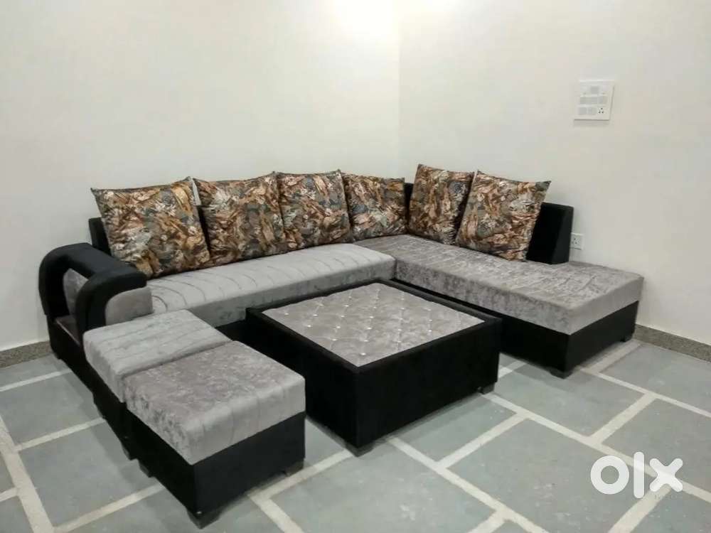 Super sale - buy new sofa 8499, L size sofa 13999-
