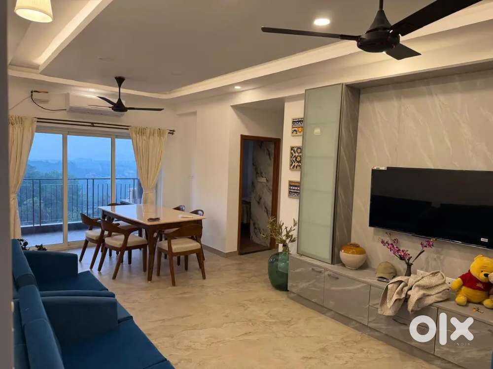 2 bhk fully furnished new flat for rent at donapaula for 54 k